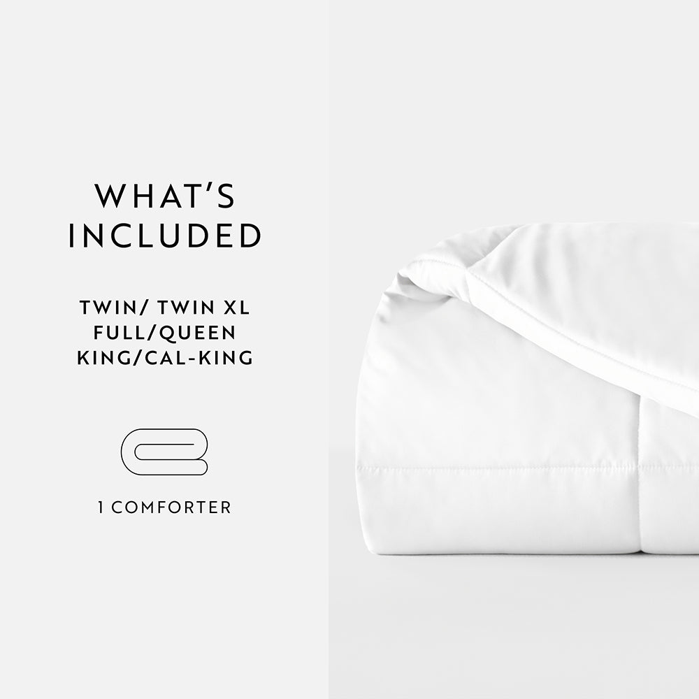 Solid Down-Alternative Comforter