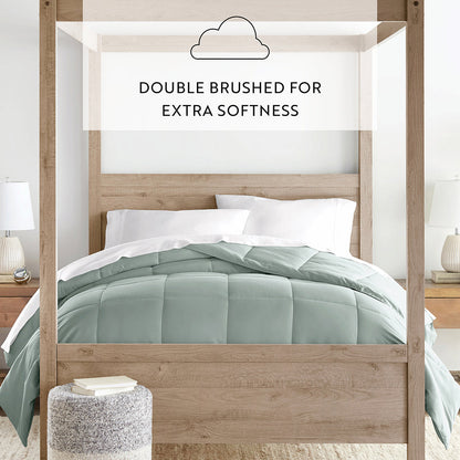 Solid Down-Alternative Comforter